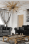 ASHWIN BLUE VELVET SOFA SET Sofa & Sofas Beds Home Store UK