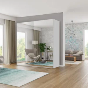 ETNA WHITE WARDROBE ﻿ Wardrobe Home Store UK