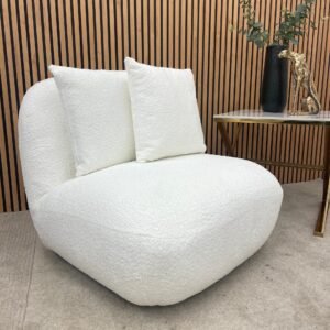 Miami Swivel Accent Chair - Fabric Sofa - Home Store UK