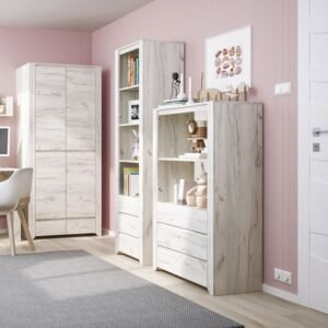 Angela 2 Door 2 Drawer Fitted Wardrobe - Wardrobe - Home Store UK